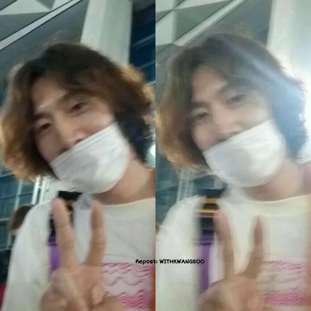 Lee Kwang Soo di jogjakarta