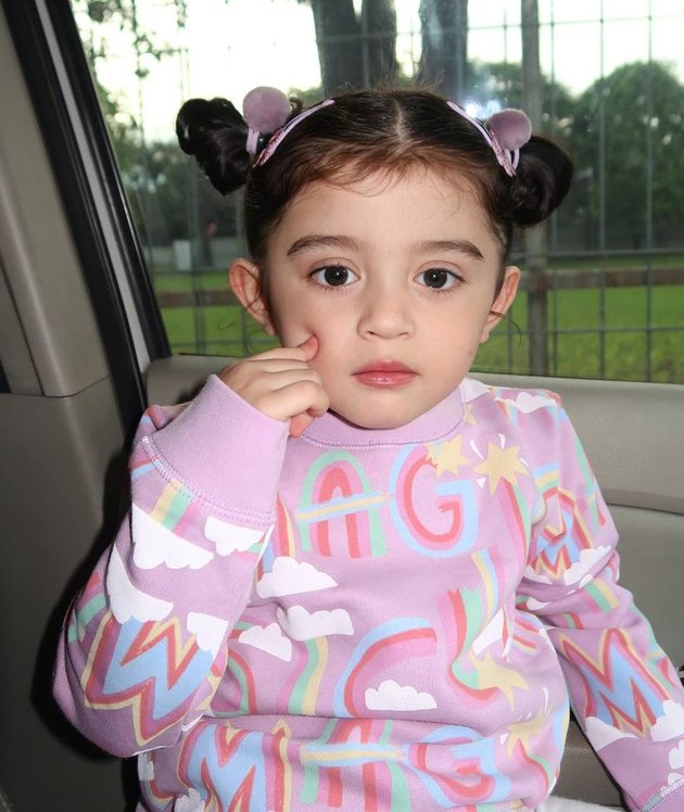 Dubbed Syifa Hadju's 'Travel Size' Version, 8 Pictures of Baby Guzel, Ali Syakieb & Margin's Beautiful and Adorable Child