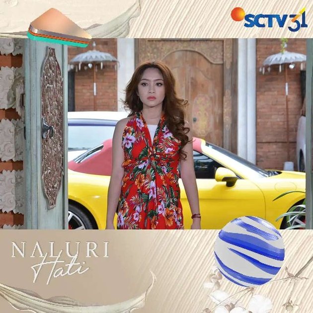 Played by Natalie Zenn, Here's a Series of Photos of Agnes with Her Shiny Hair in the Soap Opera NALURI HATI: Always Stylish!