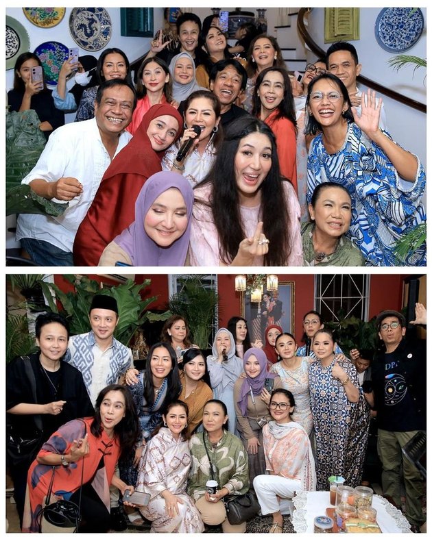 Called the Most Hilarious Bukber, Here are 8 Photos of Artists Attending Iftar Together at Yuni Shara's House - Including Iis Dahlia to Vina Panduwinata