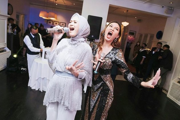 Continuously Mocked by Nikita Mirzani, Here are 7 Photos of Nindy Ayunda Enjoying a Party with Nassar and Patricia Gouw - Her Bold Caption Becomes the Highlight