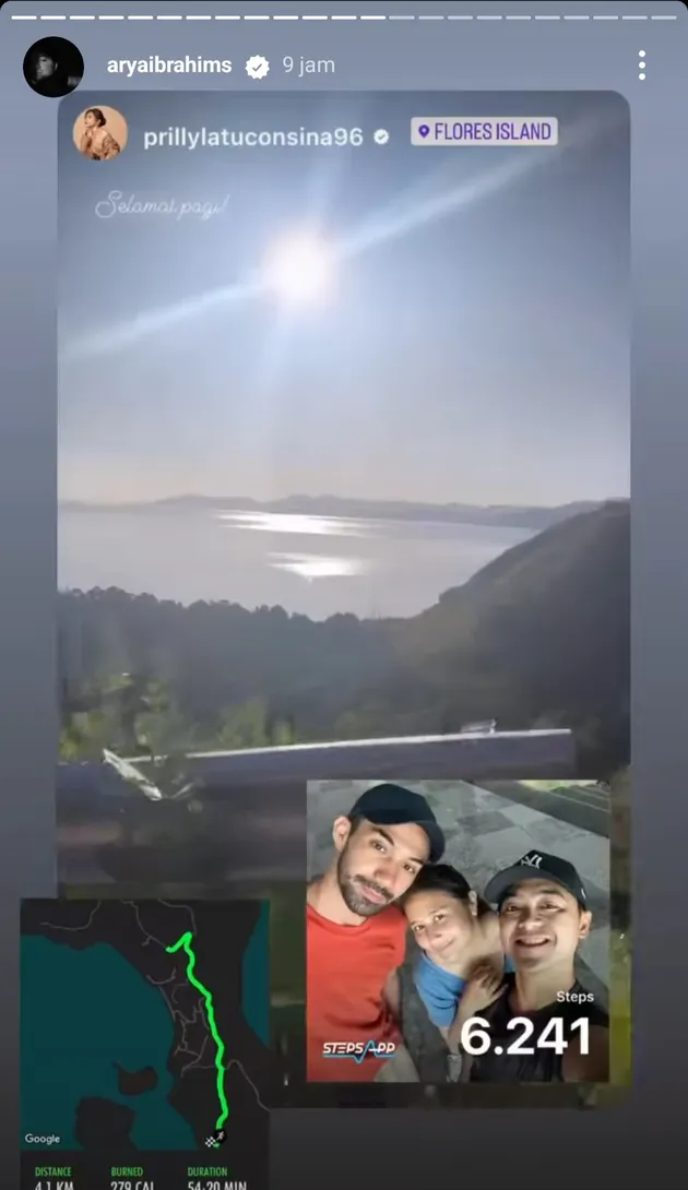 Prilly Latuconsina dan Reza Rahadian