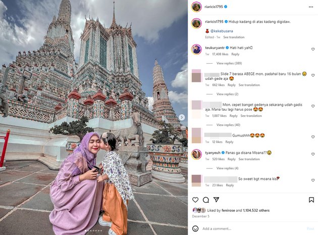 Hit by Household Cracks Issue, 8 Photos of Ria Ricis and Teuku Ryan Posting Captions that Make Netizens Speculate