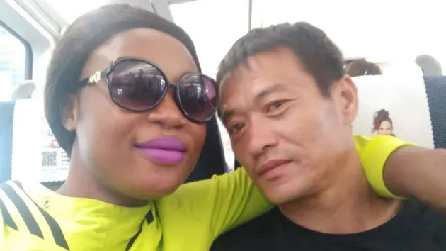 berita unik, pasangan beda ras, pasangan china afrika