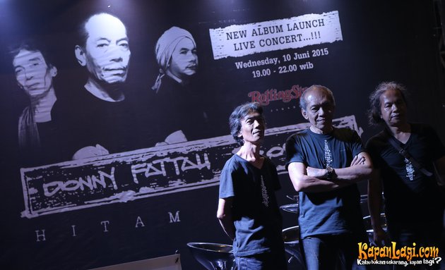 Nggak main-main, sebuah album langsung dirilis Donny Fattah di Rolling Stone Cafe, Jakarta, Rabu (10/6).
