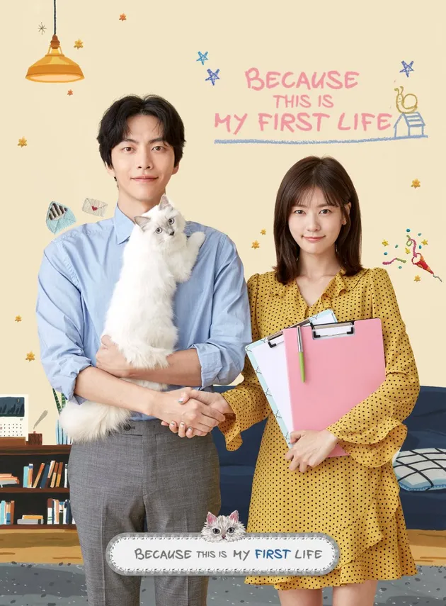 Hubungan Kontrak yang Berubah Menjadi Perasaan Nyata di Because This Is My First Life (2017)