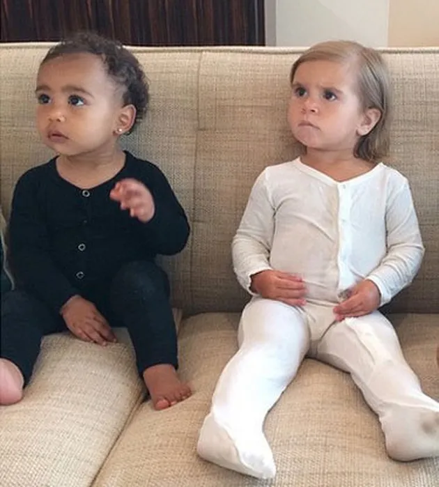 North West &amp; Penelope Disick