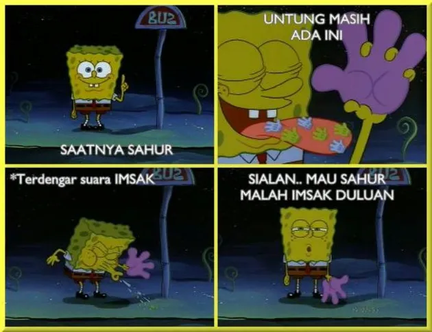 meme imsak, meme lucu
