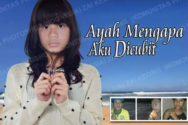 meme dicubit, siswa dicubit, meme siswa dicubit