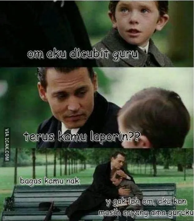 meme dicubit, siswa dicubit, meme siswa dicubit