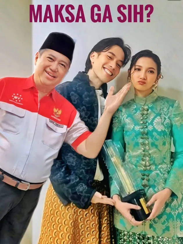 Harry Kiss foto bareng anak dan menantu