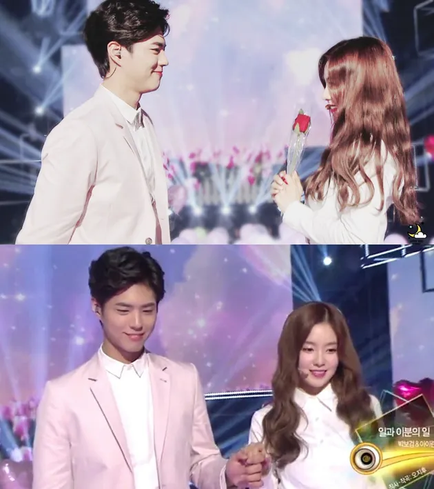 Irene Red Velvet dan Park Bo Gum