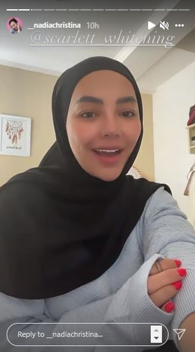 Former Wife of Alfath Fathier, Nadia Christina, Used to Have Tattoos and a Hot Appearance, Now Wearing a Hijab - Praised as Beautiful by Netizens