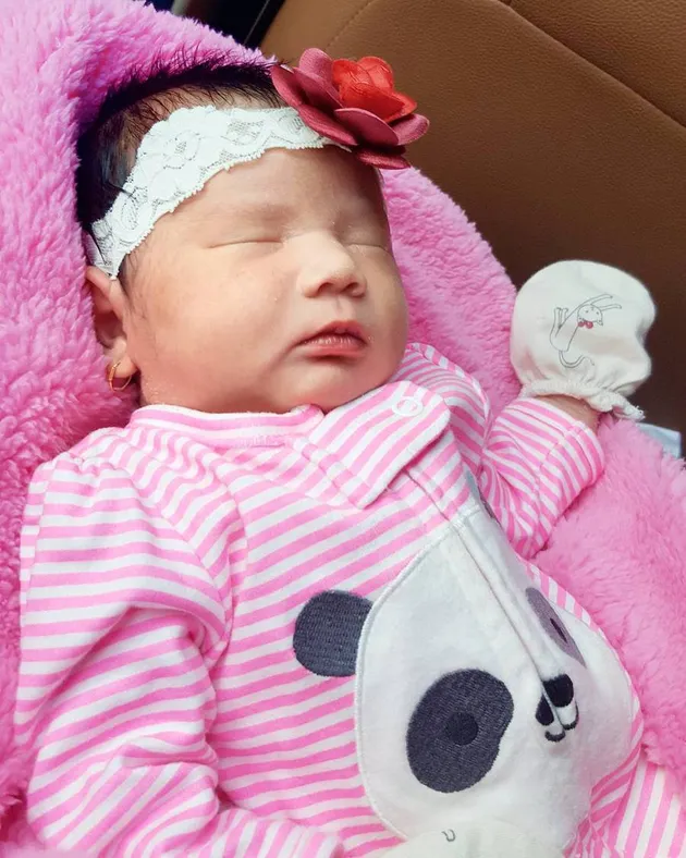 Winda Khair usai melahirkan