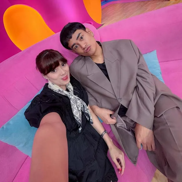 potret selfie Dwi Andhika dan Chika