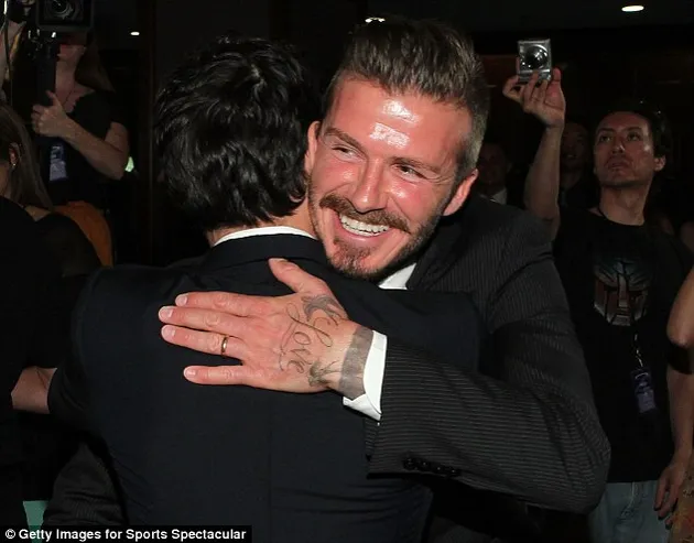 David Beckham family