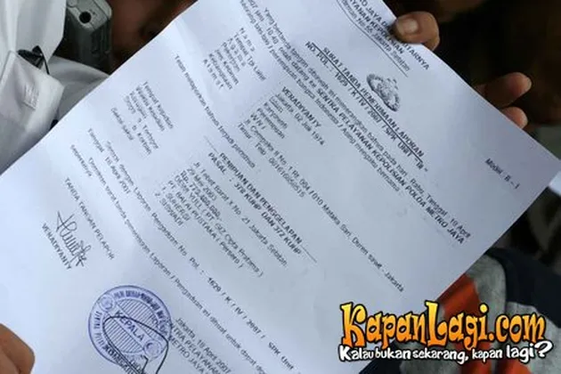 Dilaporkan Polisi