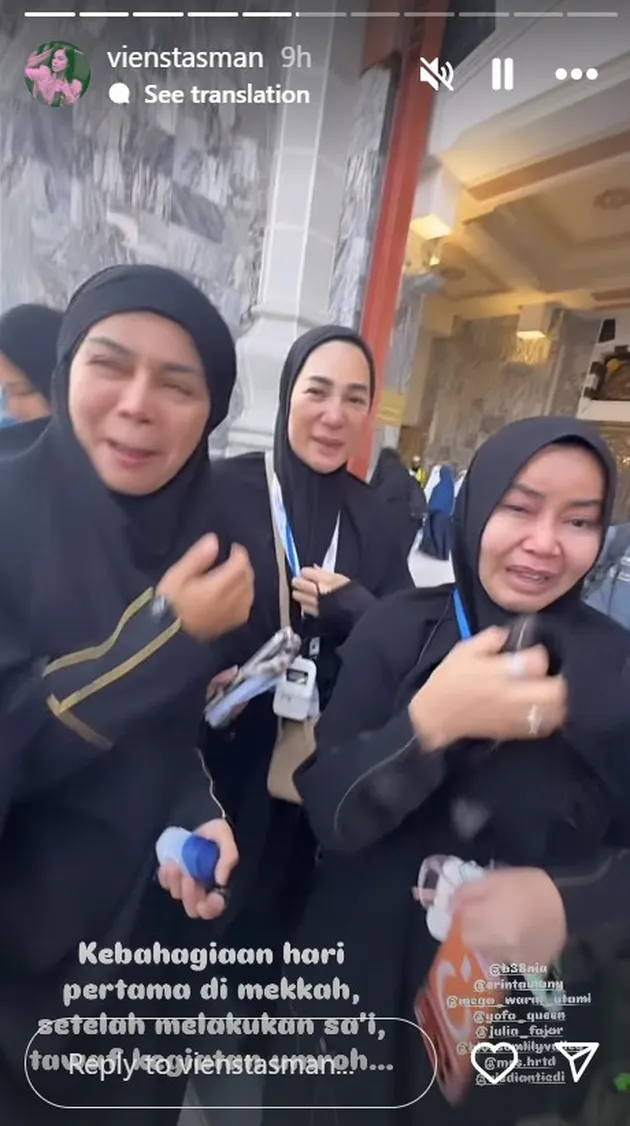 Erin Taulany Hari Pertama di Makkah