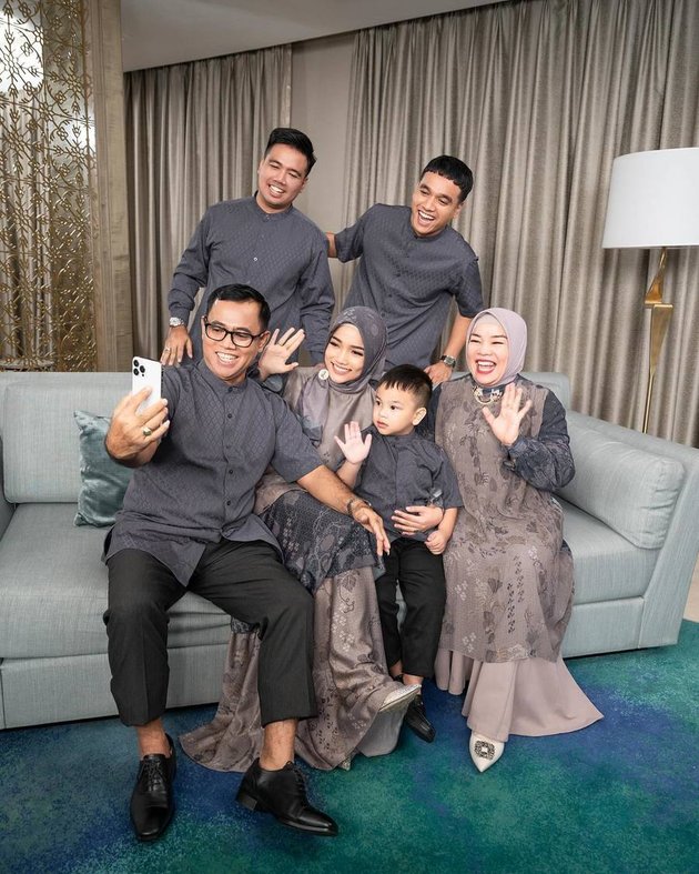 Latest Family Photoshoot of the Faisal Family, Fuji Looks Beautiful in Hijab