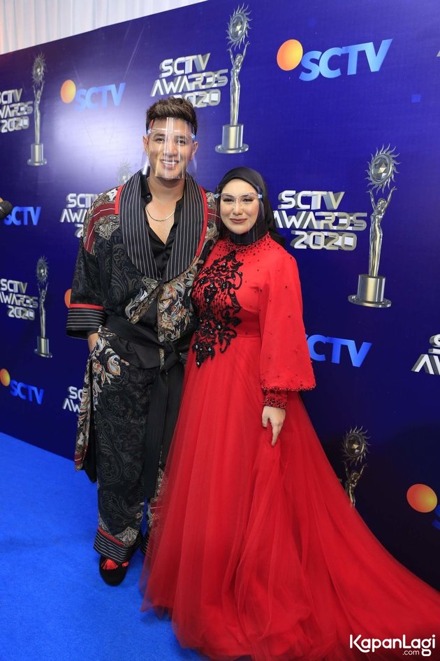 Fashion Glamor Celebrities at SCTV Awards, from the couple Ammar Zoni & Irish Bella to Rizky Billar