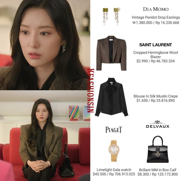 Fashion Kim Ji Won in the drama QUEEN OF TEARS, Luxurious and Expensive