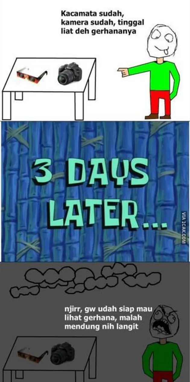Meme Gerhana Matahari
