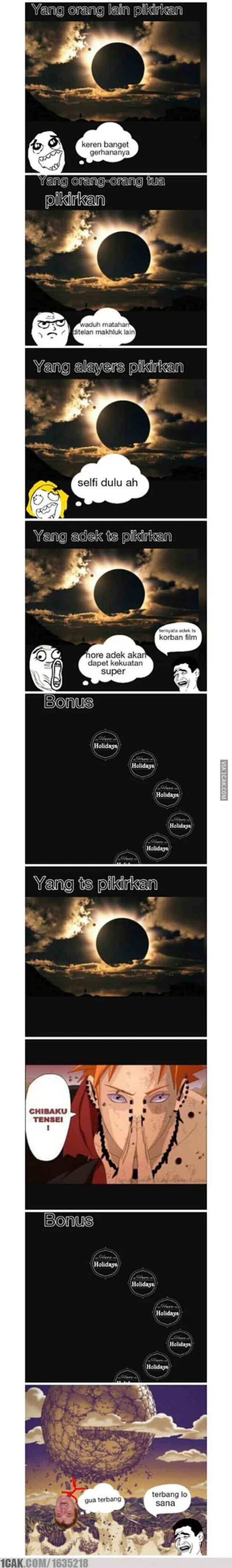 Meme Gerhana Matahari