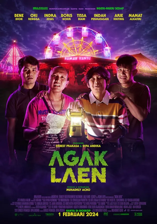 Poster film AGAK LAEN 