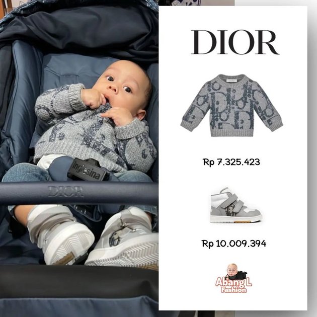 Physically Insulted, Peek at the Line of Luxury Fashion Baby Leslar's and Rizky Billar's Child - Making Netizens Cry