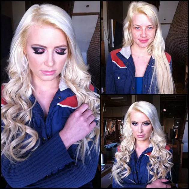 Foto bintang porno tanpa make up