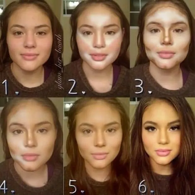 Foto dahsyatnya make up