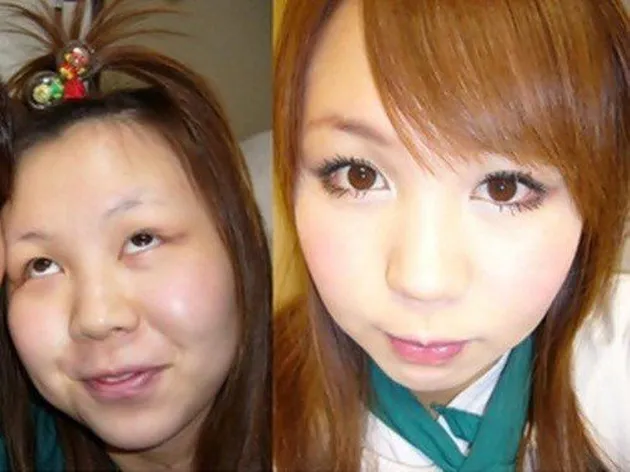 Foto dahsyatnya make up