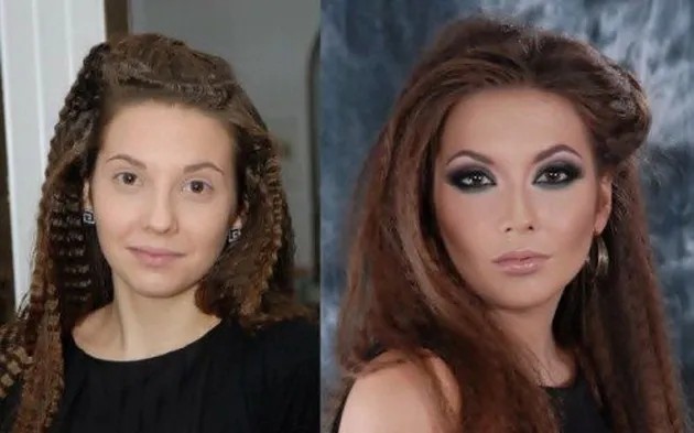 Foto dahsyatnya make up