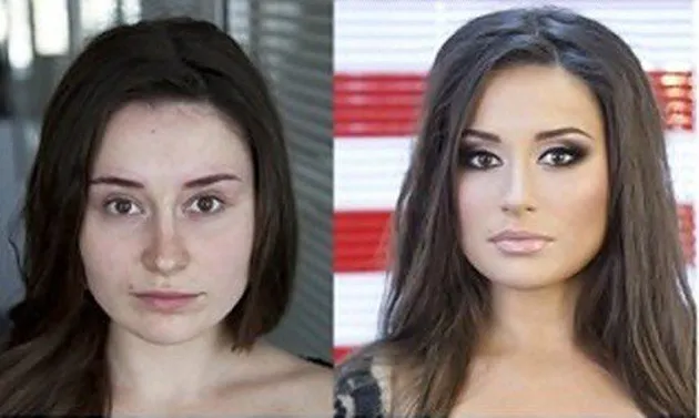 Foto dahsyatnya make up
