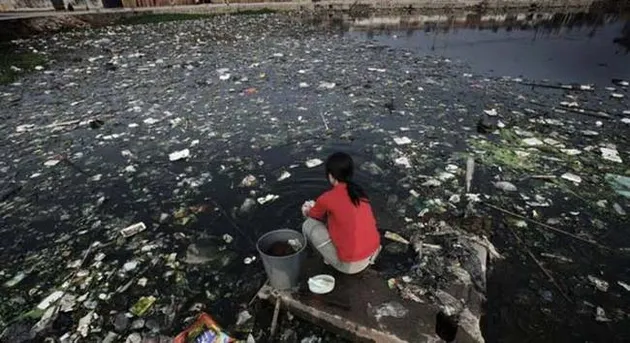 Foto Polusi di China Parah