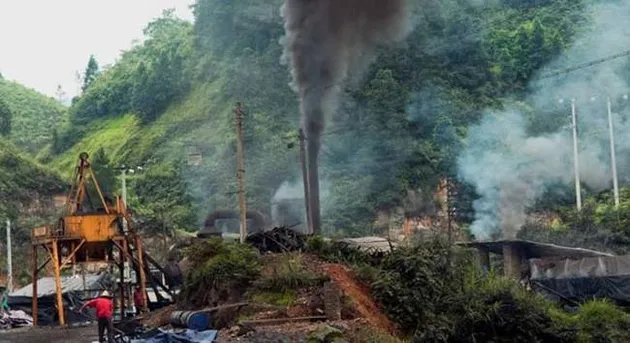 Foto Polusi di China Parah