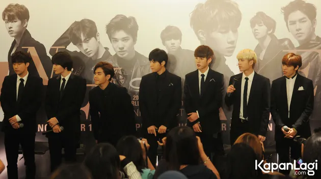 Infinite konser di Jakarta 2015