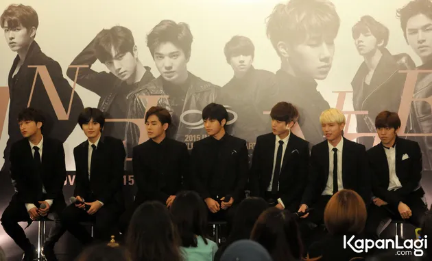 Infinite konser di Jakarta 2015