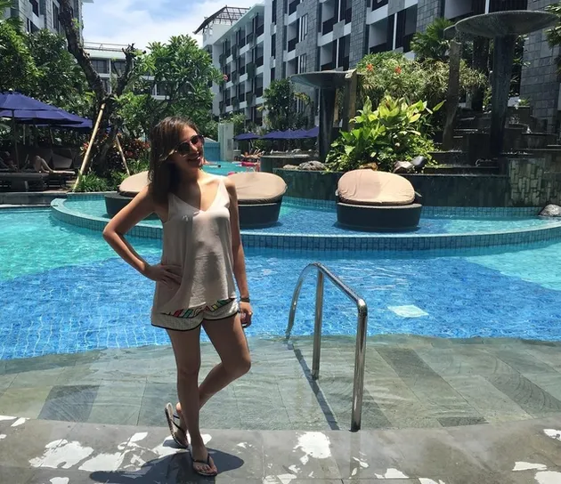 Marshanda di Bali