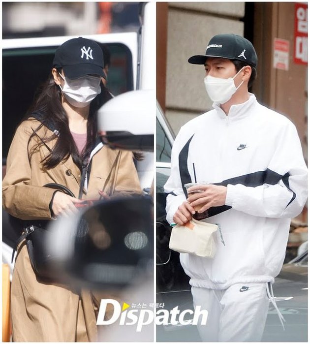 Photos of Hyun Bin and Son Ye Jin Caught by Paparazzi Together, Shopping at Supermarket and Playing Golf
