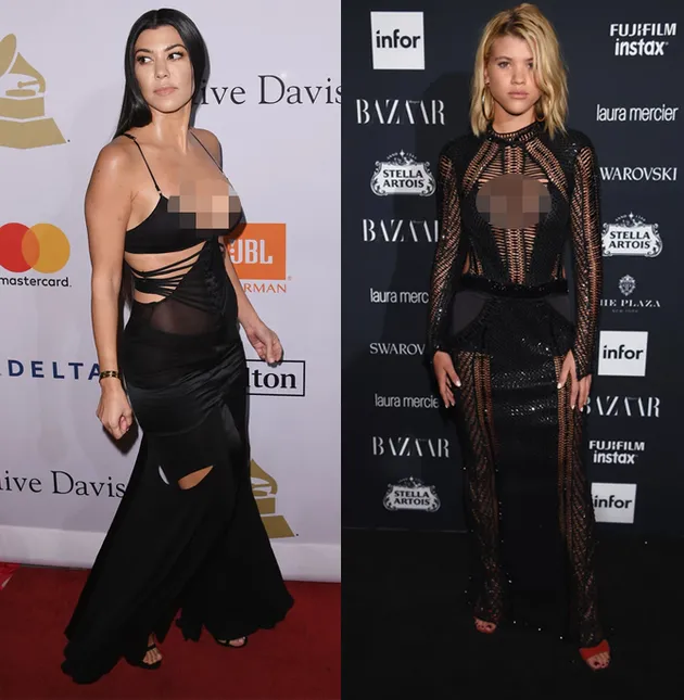 Kourtney Kardashian Sofia Richie Lookalike