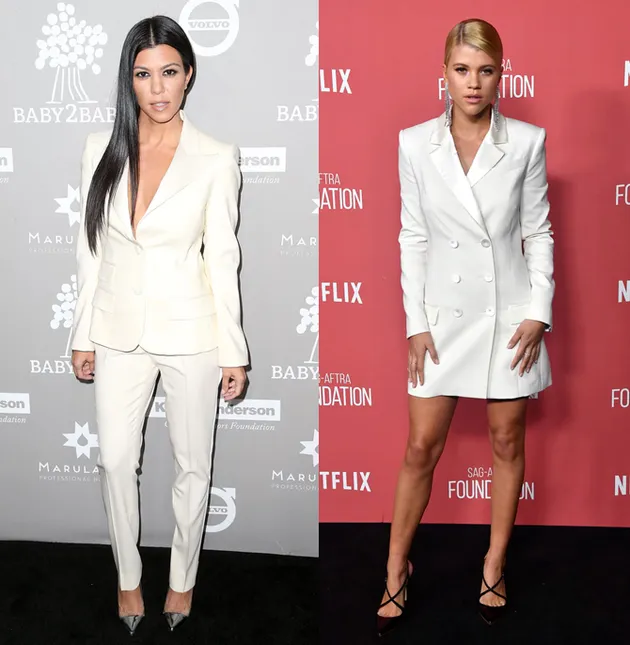Kourtney Kardashian Sofia Richie Lookalike