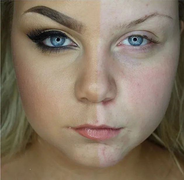 foto-foto tanpa make up