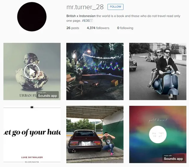 Akun Instagram Rahasia Stuart Collin
