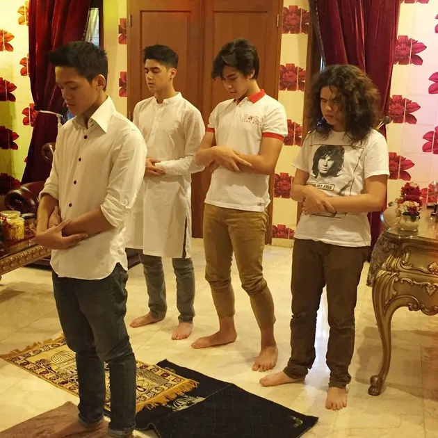Foto Lebaran Maia Estianty