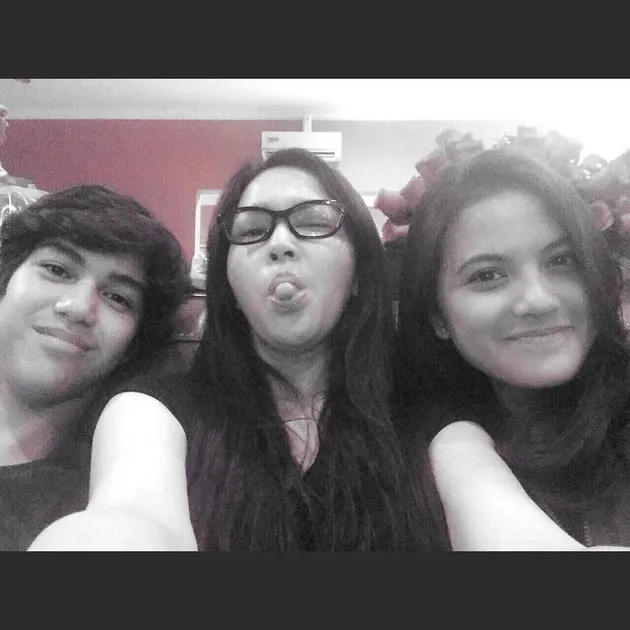 Foto Lebaran Maia Estianty