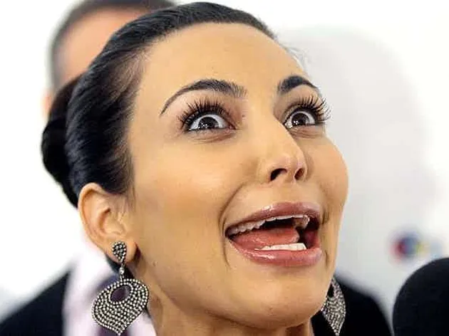 Foto Memalukan Kim Kardashian