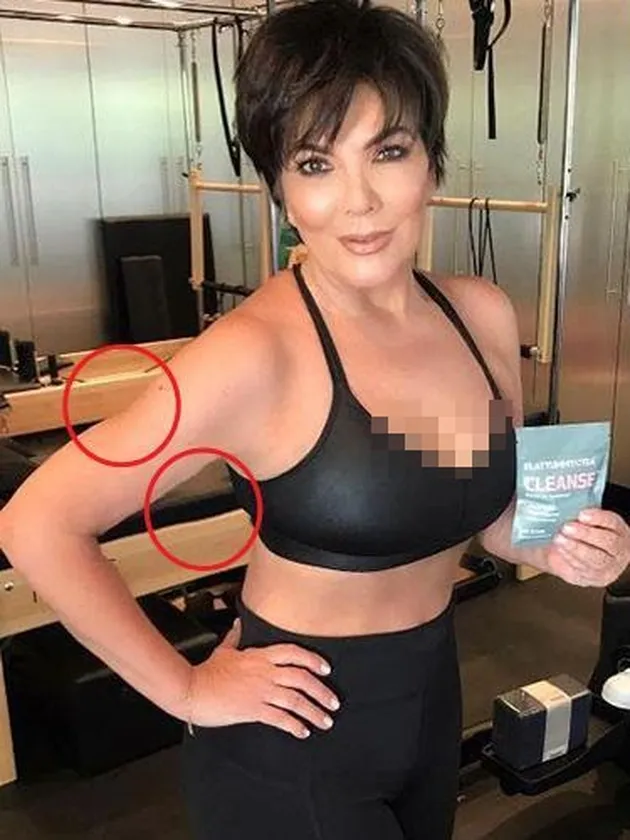 Foto Memalukan Kris Jenner