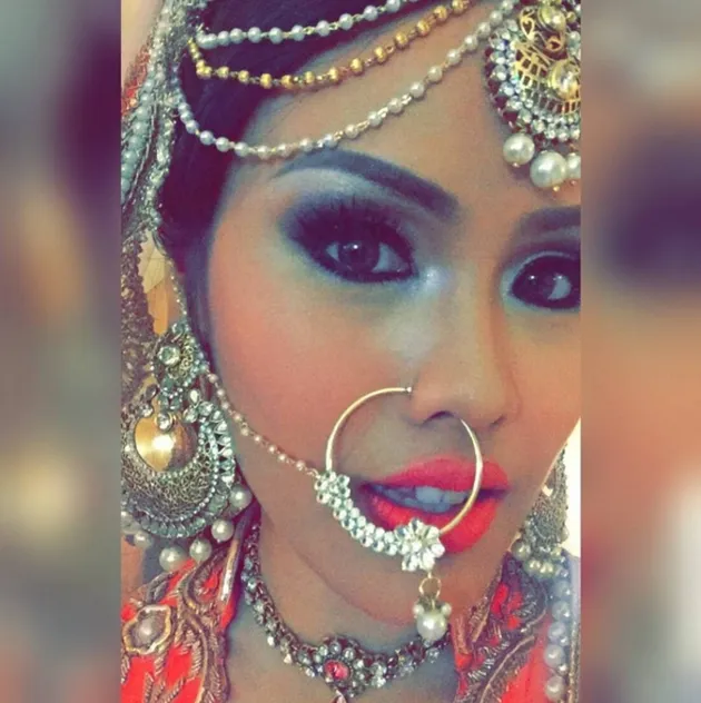 FOTO-FOTO PERNIKAHAN VIN RANA DAN NITA SOFIANI DI INDIA 