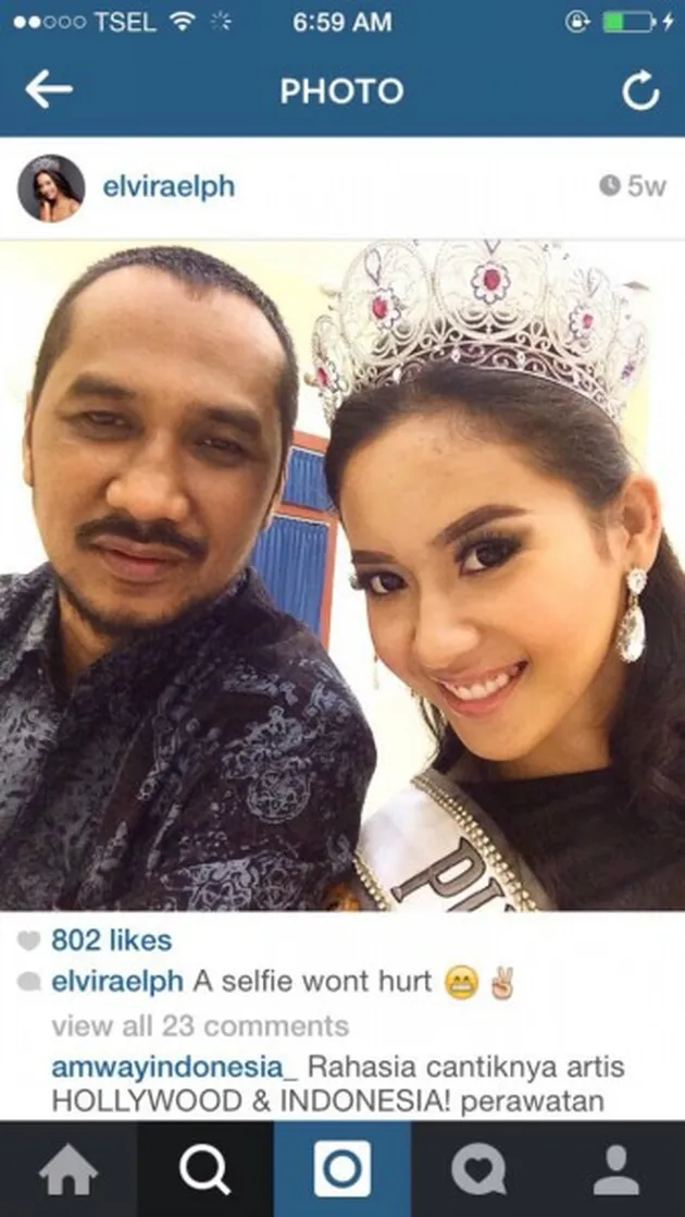 Abraham Samad - Elvira Devinamira